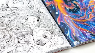 Is This the Most Intricate Adult Coloring Book EVER Kerby Rosanes [upl. by Rohn]