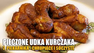 PIECZONE UDKA KURCZAKA👌 Z PIEKARNIKA  CHRUPIĄCE I SOCZYSTE👌 [upl. by Chuch]