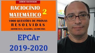 Prova de Matermática EPCAr 2019 2020 questão 31 [upl. by Eirrot462]