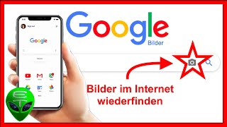 Google Bilder RückwartsSuche vom Handy No other Websites or Apps needed Germandeutsch  ET [upl. by Thierry]