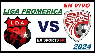 🔴Alajuelense vs Santos de Guapiles en vivo  Liga Apertura Costa Rica [upl. by Layman721]