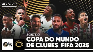 AO VIVO SORTEIO DA COPA DO MUNDO DE CLUBES FIFA 2025 [upl. by Wheaton]