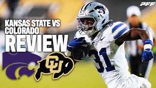 Kansas State vs Colorado Review  PFF Grade Release Show [upl. by Duer92]