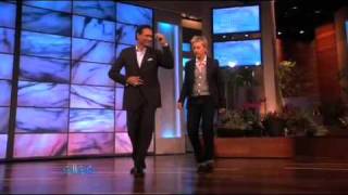 Jimmy Smits Salsas with Ellen [upl. by Aicaca227]