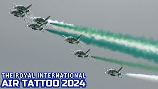 RIAT 2024 Saudi Hawks Royal Saudi Air Force The International Air Tattoo [upl. by Amalia]