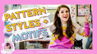 WHAT ARE TEXTILE MOTIFS  PATTERN STYLES [upl. by Satterlee]