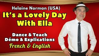 It’s a Lovely Day With Ella Line Dance Dance amp Teach  Démo amp Explications  French amp English [upl. by Landel]