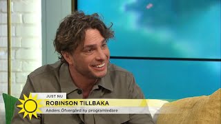 Anders Öfvergård ny programledare för Robinson – ”Jag sålde in mig ganska hårt”  Nyhetsmorgon TV4 [upl. by Tloc270]