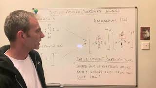 DATIVE COVALENTCOORDINATE BONDING [upl. by Chrissie]