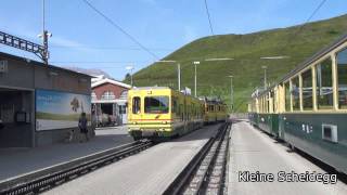 Train Journey from Interlaken to Jungfraujoch [upl. by Greabe943]