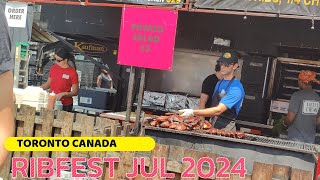 Ribfest toronto JUL 13 2024 toronto trending viral shortsviral vlog subscriber ribfest [upl. by Valma800]