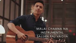 Malaai Chaana Na  Sajjan Raj Vaidya  Instrumental Version  Karaoke [upl. by Airdua]