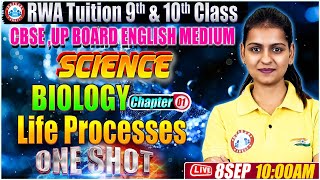 Life Processes Class 9th amp 10th One Shot  NCERT Class 9th amp 10th Biology Chapter 1  All Board Exam [upl. by Noreg]