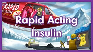 Rapid Acting Insulin Mnemonic for Nursing Pharmacology NCLEX [upl. by Gottwald]