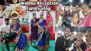 Walima Reception Vlog  Family Masti and photo shoot [upl. by Hirz]