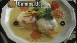 Shrimps Stuffed with Scallop Mousse from Chef Patrick Gauducheau [upl. by Nohsyt]