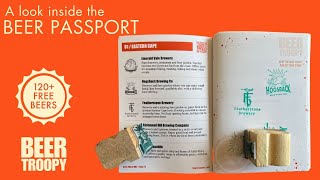 A look inside the Beer Passport Your Passport for Beer amp Adventure [upl. by Girvin629]