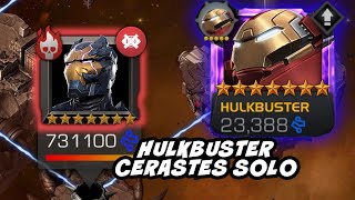 7R2 HULKBUSTER vs CERASTES  Marvel Contest of Champions [upl. by Christabelle842]