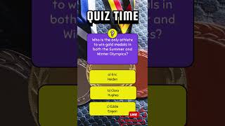 Who Won Gold in Both Summer amp Winter Olympics 🥇❄️ shorts quizchallenge riddles [upl. by Tremann]