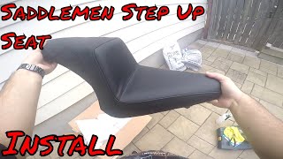 YAMAHA BOLT SADDLEMEN STEP UP SEAT INSTALL [upl. by Gyasi]