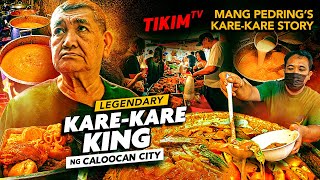 KARE KARE KING Legendary ng CALOOCAN CITY Since 1973  MANG PEDRINGS KARE KARE STORY  TIKIM TV [upl. by Mian]