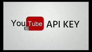 how to create YouTube API Key [upl. by Jesselyn147]