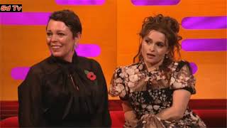 Best Moments of Olivia Colman and Helena Bonham Carter on The Graham Norton Show 2019 [upl. by Pentheas]