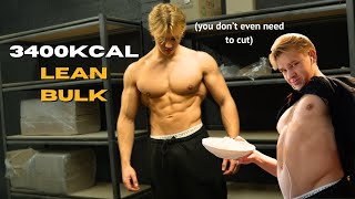 My Simple Bulking Day in the Life To Build Muscle Without Getting Fat [upl. by Sidalg166]