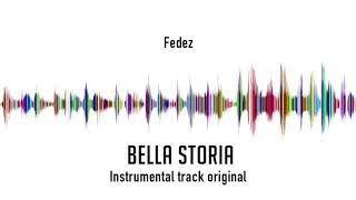 Fedez  Bella Storia  instrumental track audio original DEMO [upl. by Kcirdek287]