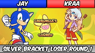 Carbuncles Corner 2 Silver Losers R1  Jay Sonic vs Kraa Schezo Puyo Puyo Tetris 2 [upl. by Dustin]