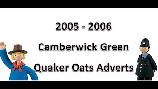 2005 Quaker Oats Camberwick Green Quaker Oats Cereal Advert Compilation [upl. by Felice376]