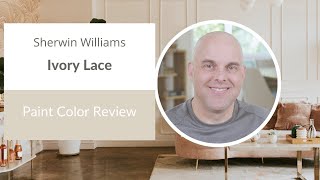 Sherwin Williams Ivory Lace Paint Color Review [upl. by Lunetta]