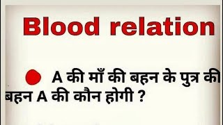 blood relation questions most important question ❓ reasoning [upl. by Sillaw]