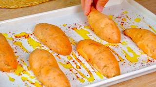 Sweet potatoes are real treasure New way how to cook sweet potatoes Easy and so delicious [upl. by Cusick]