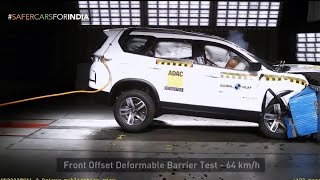 tata safari and Harrier crash test in global ncap unexpected result 😰😰 [upl. by Nnylakcaj]