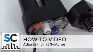 ServoCity Linear Actuator  Limit Switch Adjustment [upl. by Euqinobe]