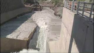 Dam spillway gates [upl. by Tanberg]