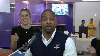 Southwest Airlines Rapping Flight Attendant in New York City [upl. by Milson]