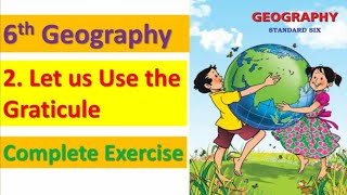 Exercise Let us use the Graticule Class 6 Geography Question Answers  Maharashtra State Board [upl. by Arianne]