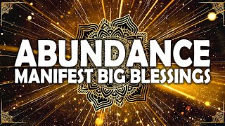 888Hz 88Hz 8Hz Infinite Abundance Love amp Wealth  Big Blessing  Transform into Abundance Frequency [upl. by Nrehtak]