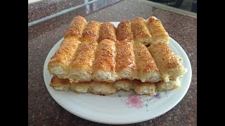 Baklava Yufkasıyla Peynirli Çıtır Börek Tarifi [upl. by Menell13]