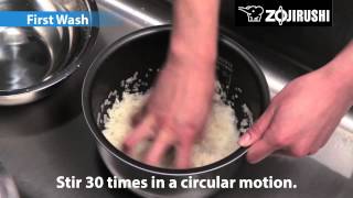 How to Wash Rice [upl. by Blackington]