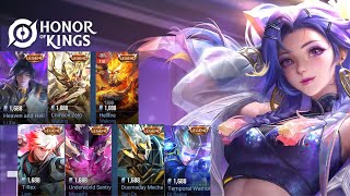 LEGEND SKINS HOK GAMEPLAY [upl. by Otilia]