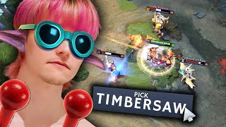 This is How You Play Offlane Timbersaw 🪓 Ace ActionPacked Highlights [upl. by Radie]