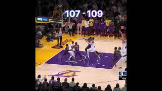 Dallas Mavericks vs Lakers  Last second comeback  nba dunks highlights [upl. by Asirrac824]