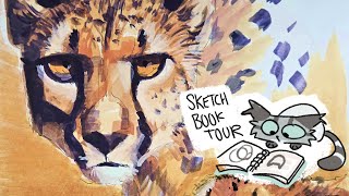 Sketchbook Tour March  April 2024 [upl. by Tab]