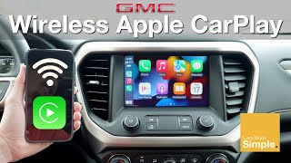 How To Setup Wireless Apple CarPlay in GMC Vehicles [upl. by Notnroht]