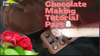 How to Make Soft Centered Chocolate  Soft Center Buttercream Filled Chocolates  TutorialPart 8 [upl. by Walls745]