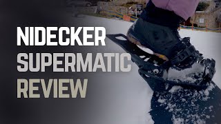 Nidecker Supermatic Bindings Review [upl. by Mullins688]