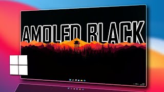 Amoled dark theme for Windows 11  Customize Windows 11  Make Windows 11 Look Better [upl. by Eevets224]